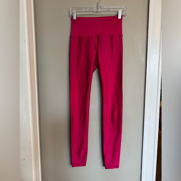 Athleta Pants - NWOT Athleta Elation Hot Pink Shine Tight Women’s Leggings